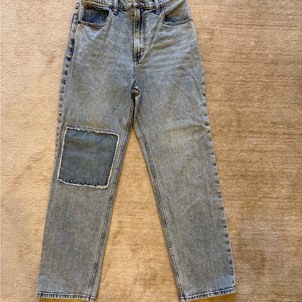 Abercrombie & Fitch Light Blue Jeans (barley used)